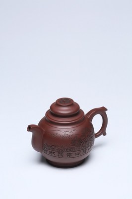 節(jié)節(jié)高升 王桂芬研究員原礦老紫泥藝術(shù)壺賞析